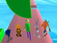 Fun race 3d - baldi's basics