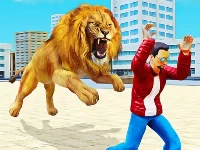 Lion simulator attack 3d wild lion games