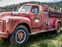 Rusty cars slide