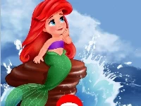 Mermaid princess dressing
