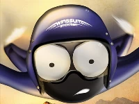 Wingsuit stickman