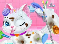 Animal daycare: pet vet & grooming games