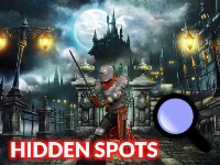 Hidden spots under the moon