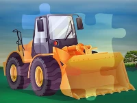 Bulldozers jigsaw game