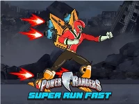 Power rangers run fast - escape zombies