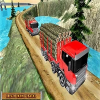 Truck hill drive cargo simulator game