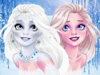 New makeup snow queen eliza