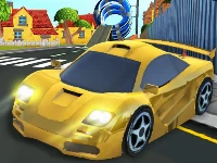 Cartoon stunt car