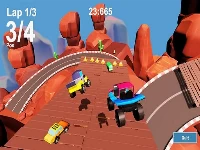 Mountain mini car racer