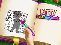 Kitty coloring book