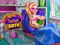 Super doll twins birth