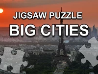 Jigsaw puzzle big cities