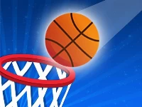 Basket ball challenge flick the ball