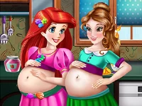 Beauties pregnant bffs