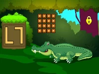 Crocodile land escape