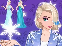Icy or fire dress up game