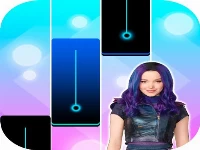 Descendants 3 piano tiles game