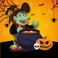 Witch word:halloween puzzel game