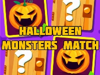 Halloween monsters match