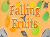 Falling fruits touch