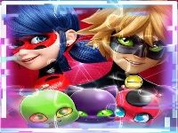 Miraculous ladybug match3 puzzle