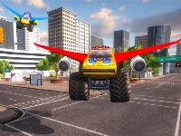 Real flying truck simulator 3d