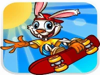 Lapin patineur - bunny skater