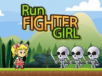 Run fighter girl