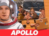 Apollo space age childhood jigsaw puzzle