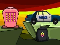 Police car escape 2