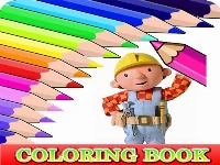 Coloring book for bob the builder