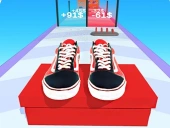 Shoes race evolution 3d