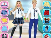 College girl & boy makeover