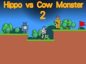 Hippo vs cow monster 2