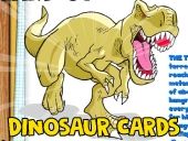 Dinosaur cards game