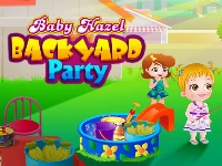 Baby hazel backyard party