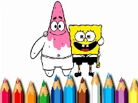 Bts sponge bob coloring