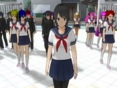 Sakura school girl yandere simulator