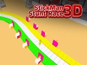 Stickman stunt race 3d