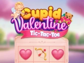 Cupid valentine tic tac toe