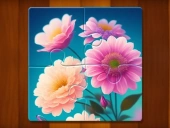 Flower jigsaw puzzles