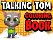 Talking tom coloring books