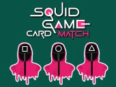 Squid game memory card match