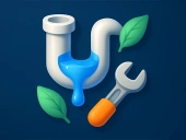 Pipe puzzle: connect & flow