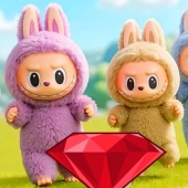 Labubu and treasures: fun adventure