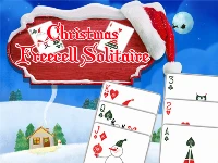 Christmas freecell solitaire