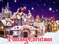 Fantasy christmas slide