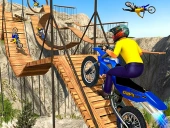 Bike stunt racing game