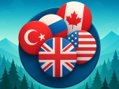 Flag merging   puzzle game
