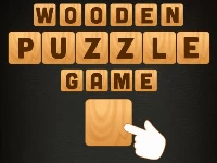 Wooden puzzle game